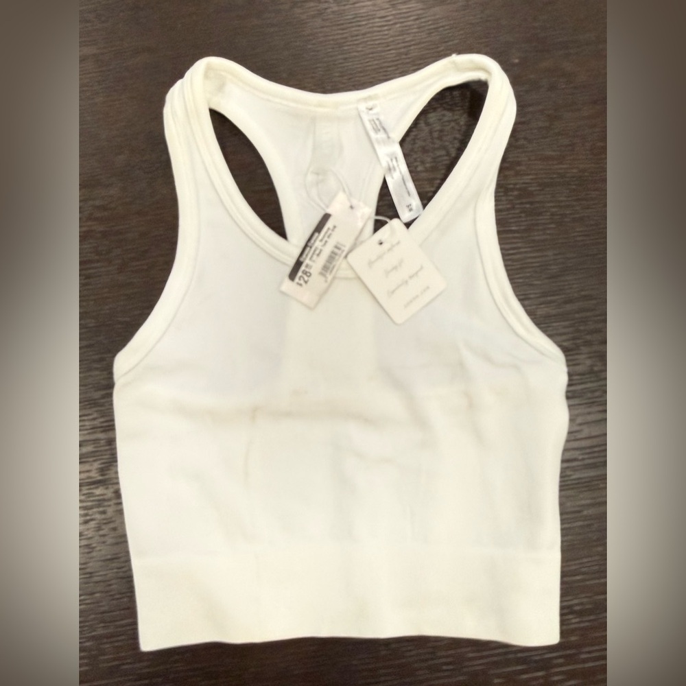 Women's White Tank Top